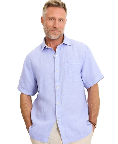 Tommy Bahama Men's Short-Sleeve Paradise Breezer Shirt
