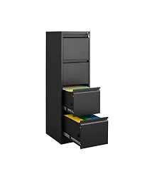 Rainsken 4 Drawer File Cabinet, Vertical Metal File Cabinet
