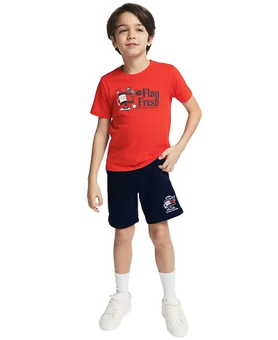 Tommy Hilfiger Boys' 2T-7 Flag Fresh Short-Sleeve T-Shirt