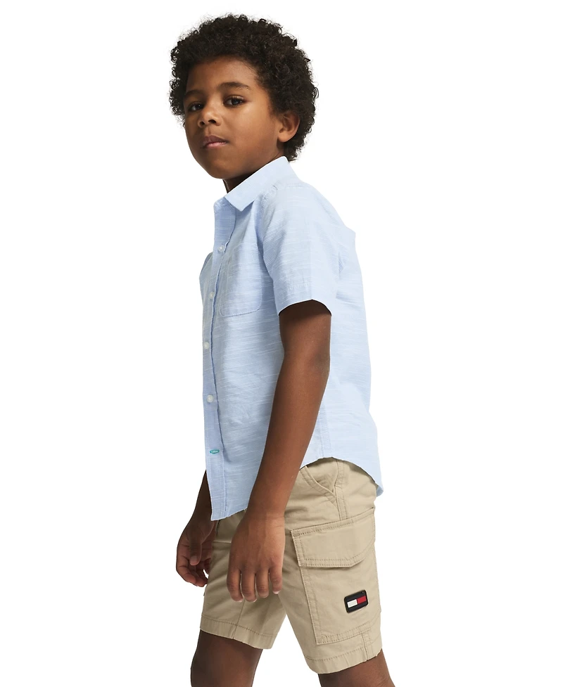 Tommy Hilfiger Boys' 2T-7 Pull-On Cargo Shorts