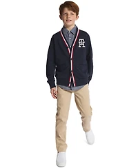 Tommy Hilfiger Big Boys Flat Front Stretch Chino Pant