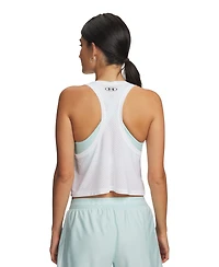 Under Armour Women's Tech Sport Mesh Crop Sleeveless Tank Top