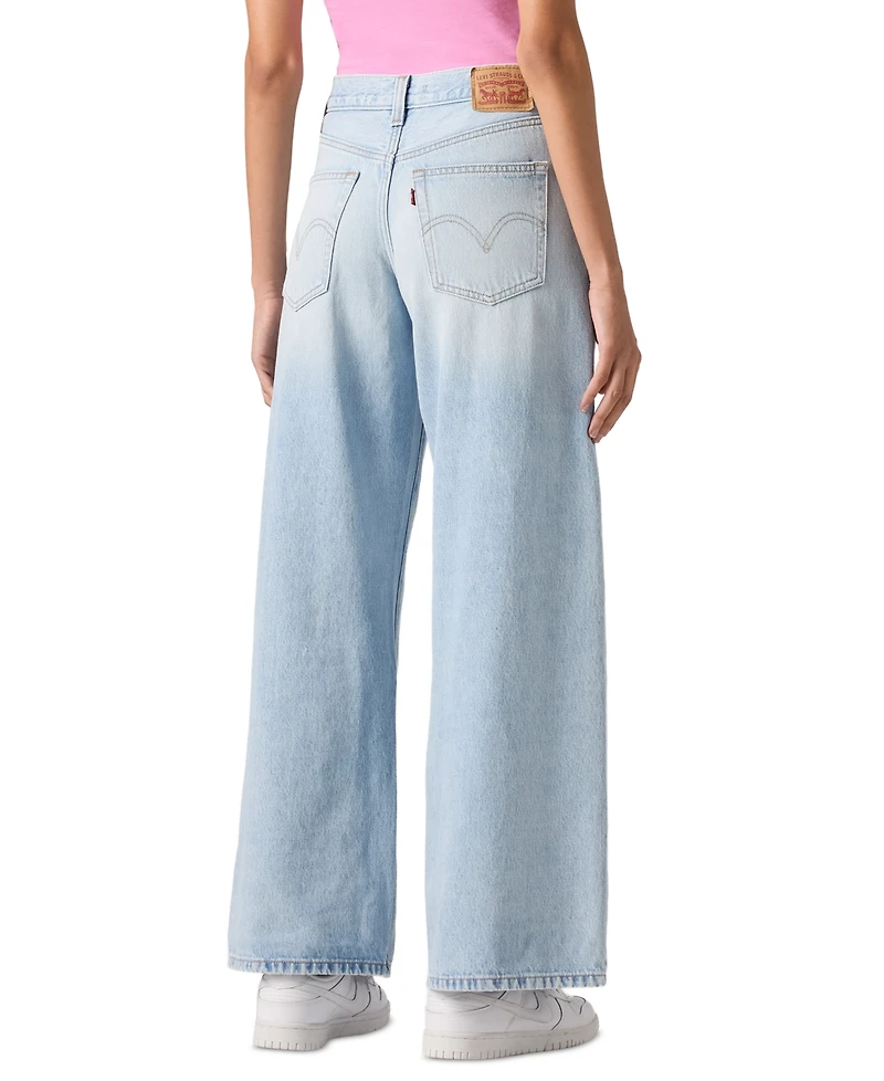 Levi's Plus Mid-Rise Wide-Leg Baggy Jeans