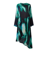 Leem Women's Printed Paneled Dress