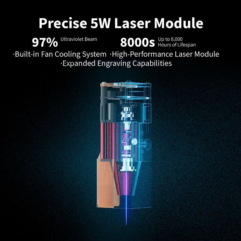 Zachvo LK5 Pro Diy 3D Printer: 300x300x400mm, 180mm/s Print Speed, 0.1mm Precision, Dual Cooling Fans, 4.3-inch Touchscreen