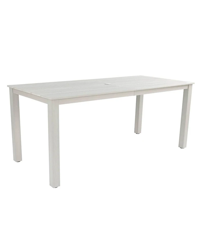 Streamdale Furniture Wooden-textured dining table, high quality feel