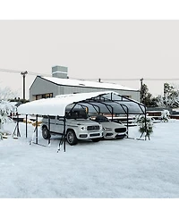 Streamdale Furniture Carport 20 x 20 Shelter - All-Weather, Quick Assembly, Secure, Reinforced
