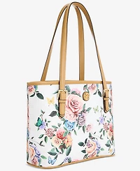 Giani Bernini Large Quilted Tulip Tote, Exclusively at Macy's - Mothers Day Floral