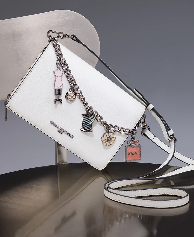 Karl Lagerfeld Paris Lourdes Small Crossbody Bag