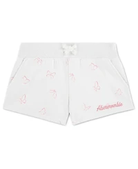 abercrombie kids Girls' Printed Fleece Shorts