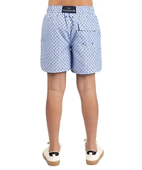 TailorByrd Big Boys Anchors Printed Swim Shorts
