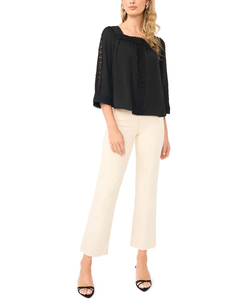 Vince Camuto Women's Square Neck Blouse