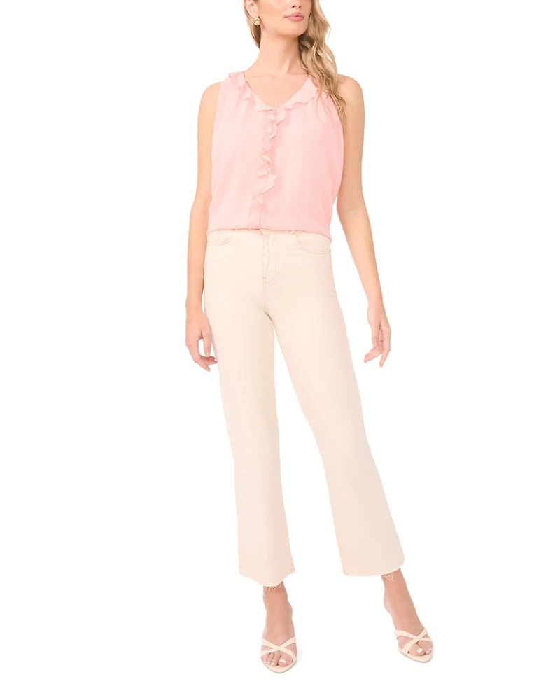 Vince Camuto Women's Ruffle Detail Top