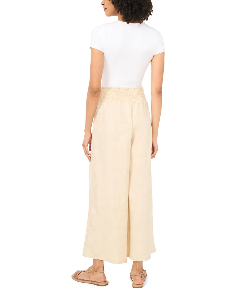 Vince Camuto Women's Cropped Wide Leg Pants