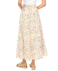 Vince Camuto Women's Tiered Smocked Waist Maxi Skirt