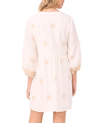 Vince Camuto Women's Tie-Neck Mini Dress