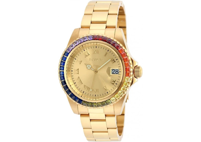 Invicta Men's 20022 Angel Quartz 3 Hand Dial Watch