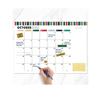 Tf Publishing Paper Goods July 2026 - June 2027 Long Weekend Medium Desk Pad Monthly Blotter Calendar