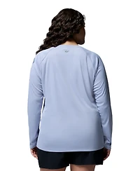 Columbia Plus Size Pfg Tidal Tee Ii Omni-Shade T-Shirt