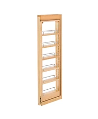 Rev-a-Shelf Pullout Wall Filler Cabinet Wooden Organizer, 39" Hgt, 432-WF39-3C