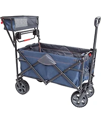 Mac Sports Collapsible Folding Heavy Duty Push Pull Utility Cart Wagon