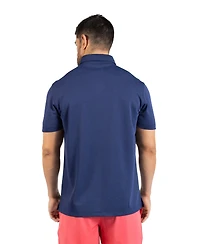 Tailorbyrd Men's Distressed Floral Modal Polo