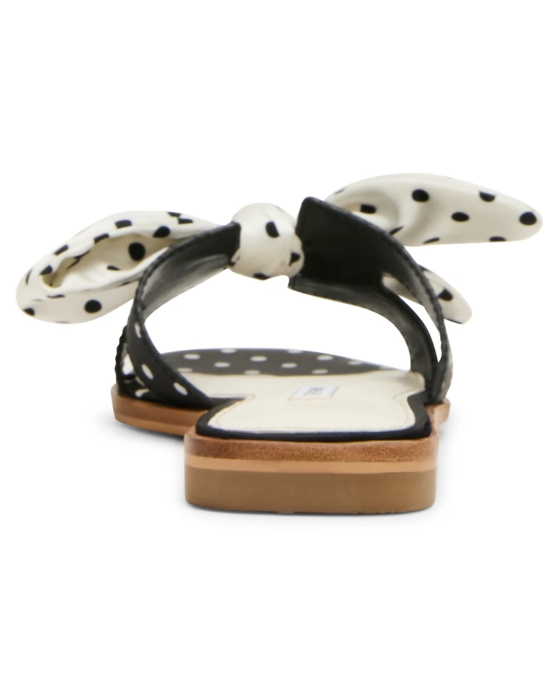 Steve Madden Women's Hadyn-Scarf Slip-On Slide Sandals