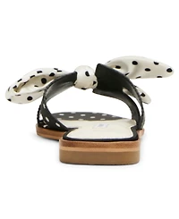 Steve Madden Women's Hadyn-Scarf Slip-On Slide Sandals