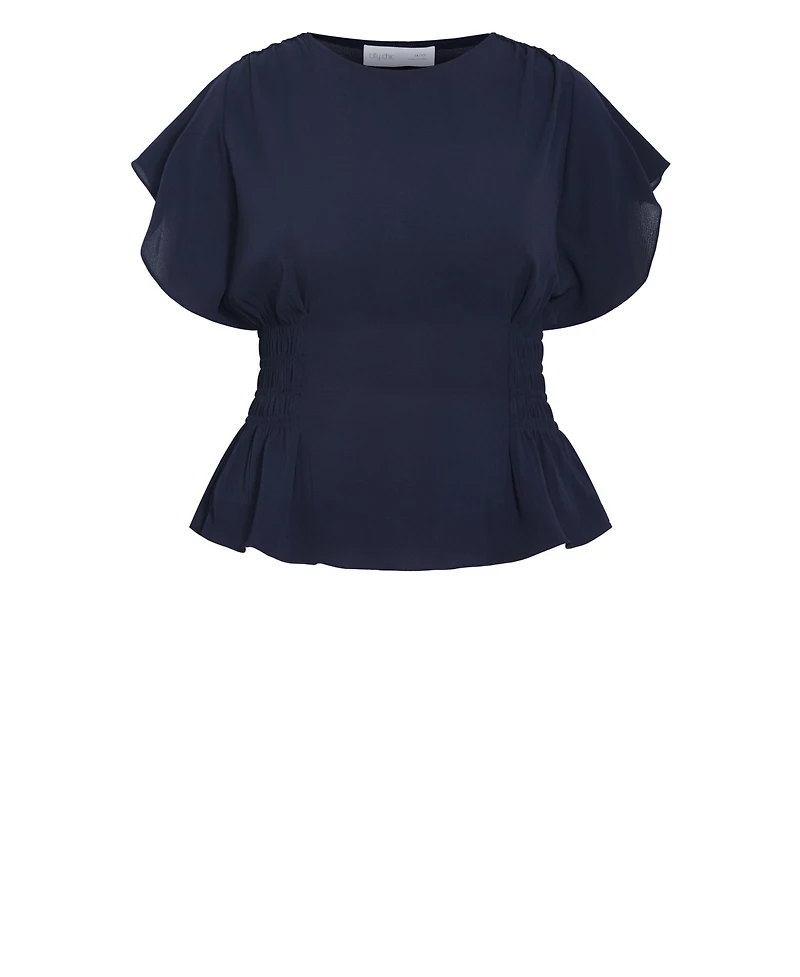 City Chic Women's Zara Flutter Top