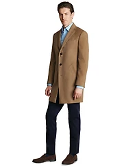 Charles Tyrwhitt Men's Regular-Fit Overcoat