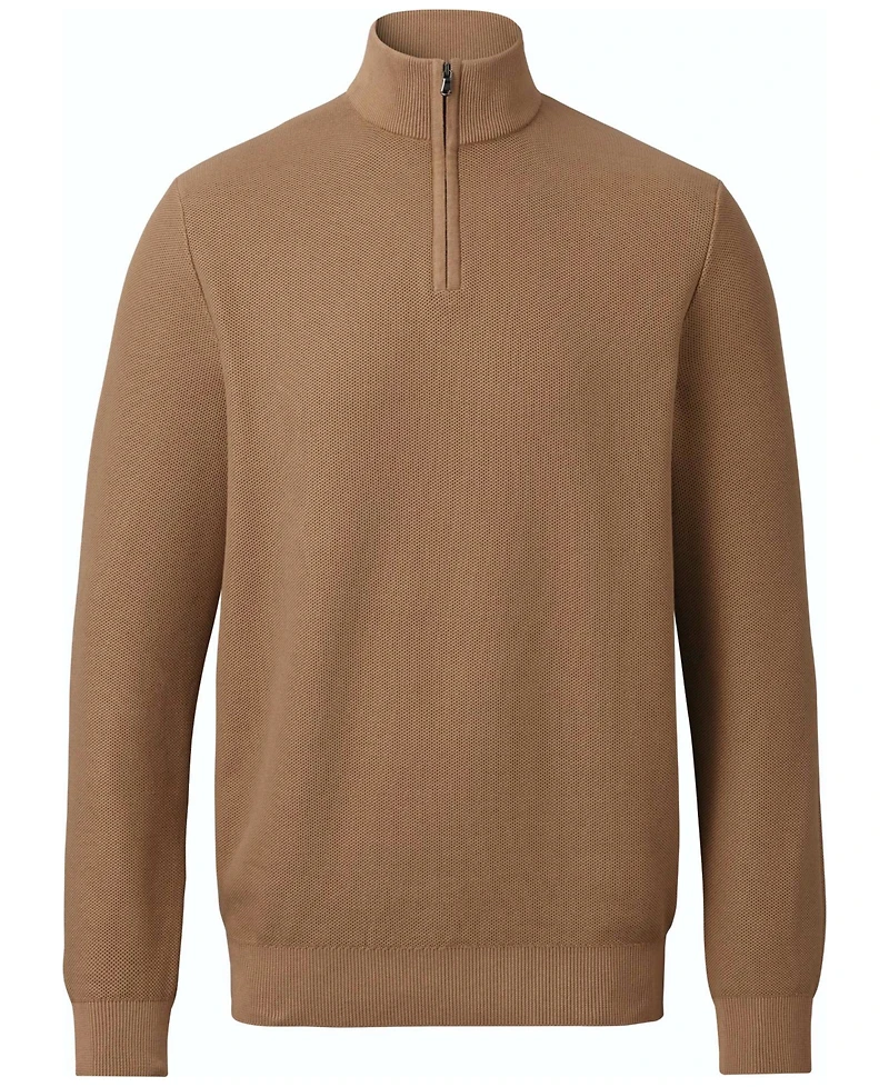Charles Tyrwhitt Men's Honeycomb Regular-Fit Knit Sweater