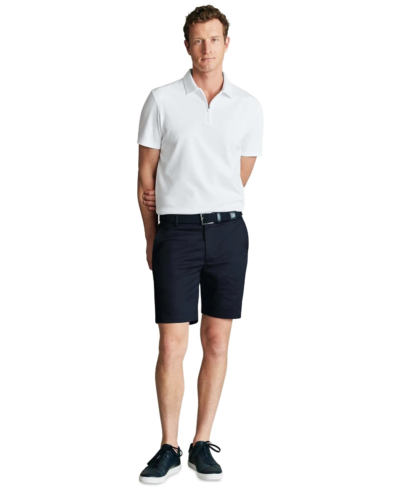 Charles Tyrwhitt Men's Regular-Fit Performance Shorts
