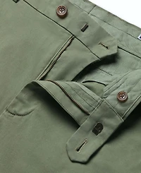 Charles Tyrwhitt Men's Tan Slim-Fit Washed Chinos Pants