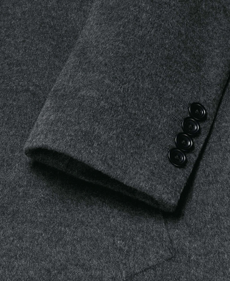Charles Tyrwhitt Men's Regular-Fit Overcoat
