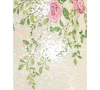 City Studios Junior's Halter Sweetheart Neck Maxi Dress