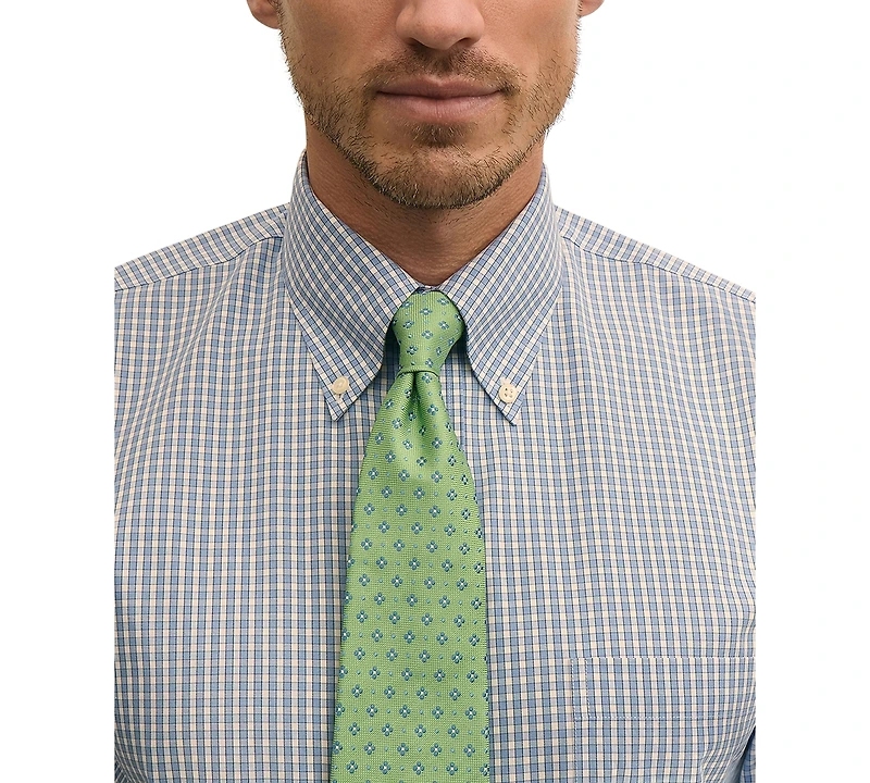 B by Brooks Brothers Men's Polo Button-Down Dress Shirt