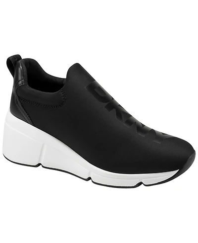 Dkny Women's Stasey Slip-On Wedge Sneakers