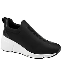 Dkny Women's Stasey Slip-On Wedge Sneakers