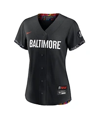 Women's Nike Black Baltimore Orioles 2023 City Connect Replica Jersey