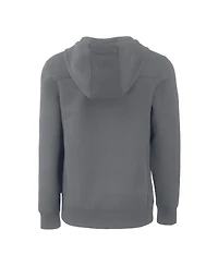 Cutter Buck Men's Gray Philadelphia Eagles Throwback Roam Eco Half-Zip Pullover Hoodie