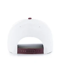 '47 Brand Men's White/Brown Nfl Multi-Team Throwback Dueling Logos Adjustable Hitch Hat