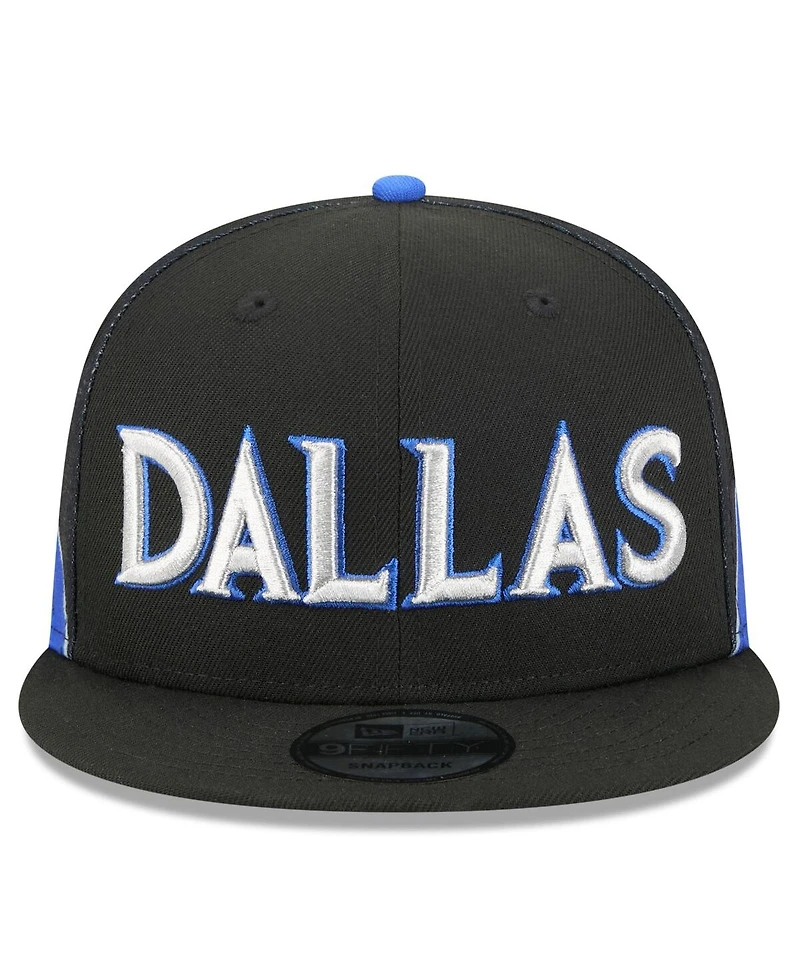 New Era Big Boys and Girls Black Dallas Mavericks 2025/26 City Edition 9FIFTY Snapback Hat