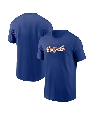 Nike Men's Royal Venezuela Baseball 2026 World Classic Wordmark T-Shirt