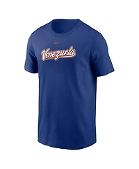 Nike Men's Royal Venezuela Baseball 2026 World Classic Wordmark T-Shirt