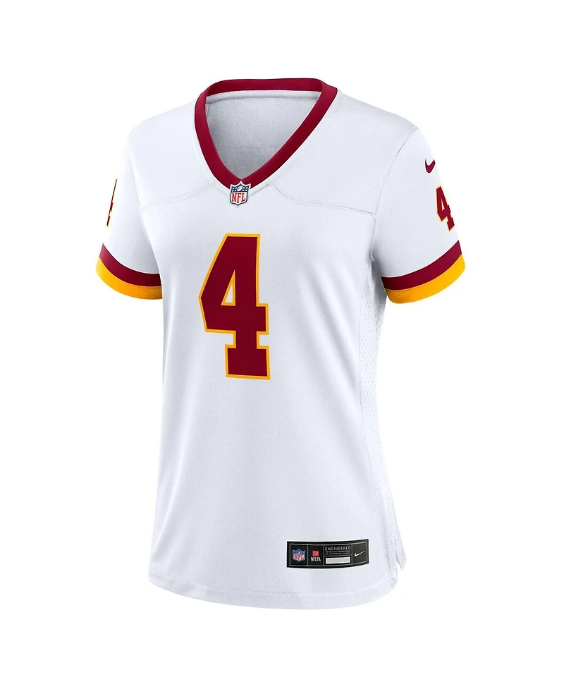 Nike Women's Frankie Luvu White Washington Commanders Game Super Bowl Era Jersey