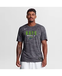 Nike Men's Black Tampa Bay Rays Authentic Collection Velocity Dri-fit T-Shirt