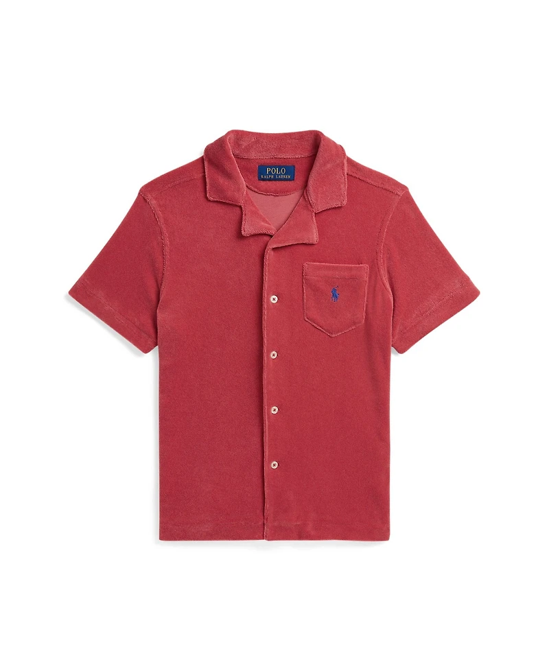 Polo Ralph Lauren Boys 8-20 Terry Camp Shirt