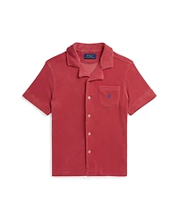 Polo Ralph Lauren Boys 8-20 Terry Camp Shirt