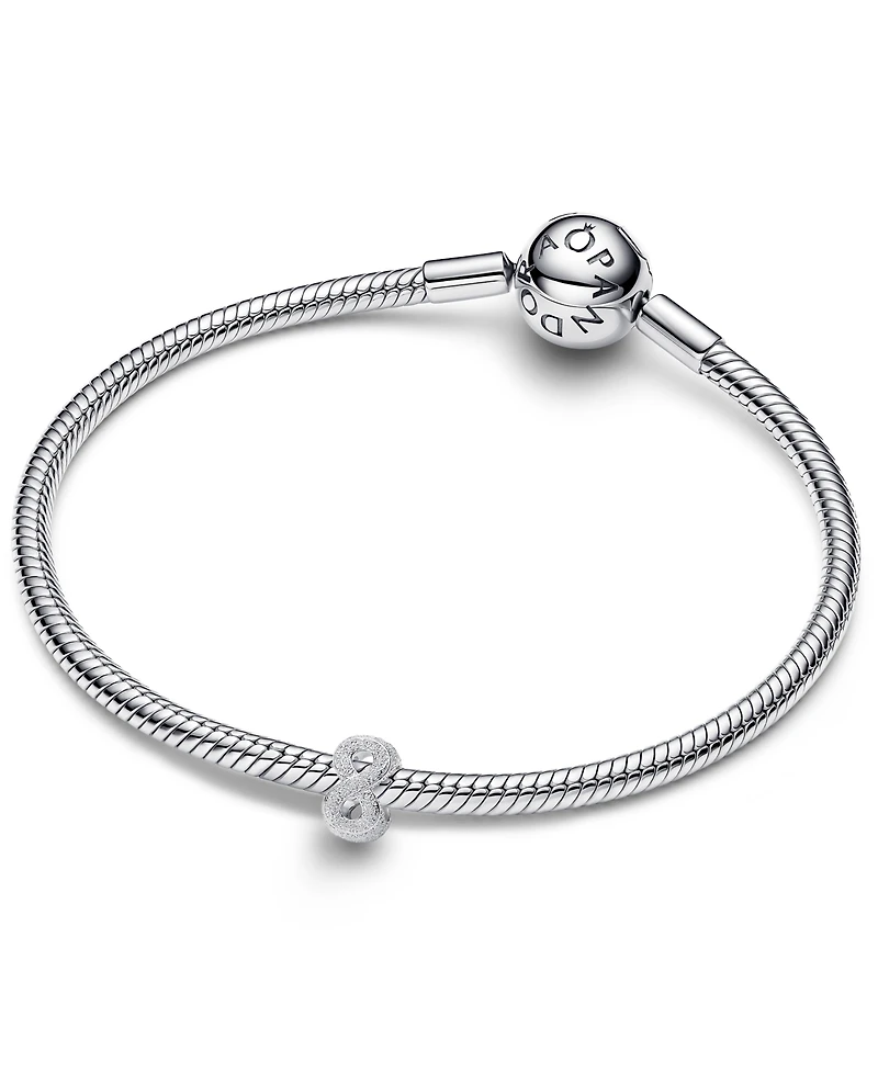 Pandora Textured Infinity Symbol Mini Charm