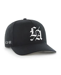 47 Brand Men's Black Los Angeles Golf Club Sure Shot Adjustable Hitch Hat